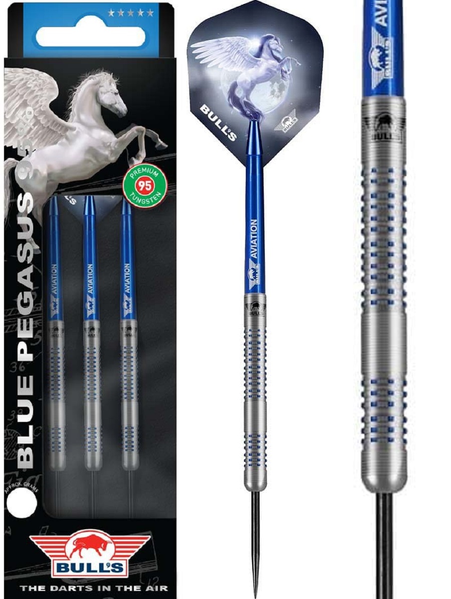Bull's Blue Pegasus B 95% Steeldarts 23/25 Gramm Steeldarts