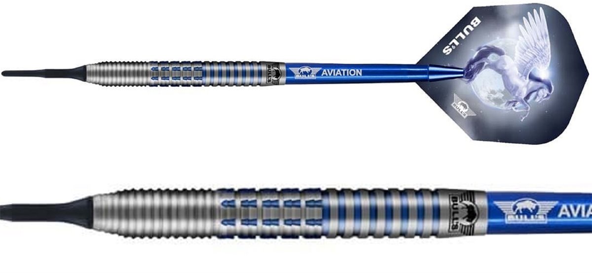 Bull's Blue Pegasus A 95% Softdarts 18 Gramm Softdarts