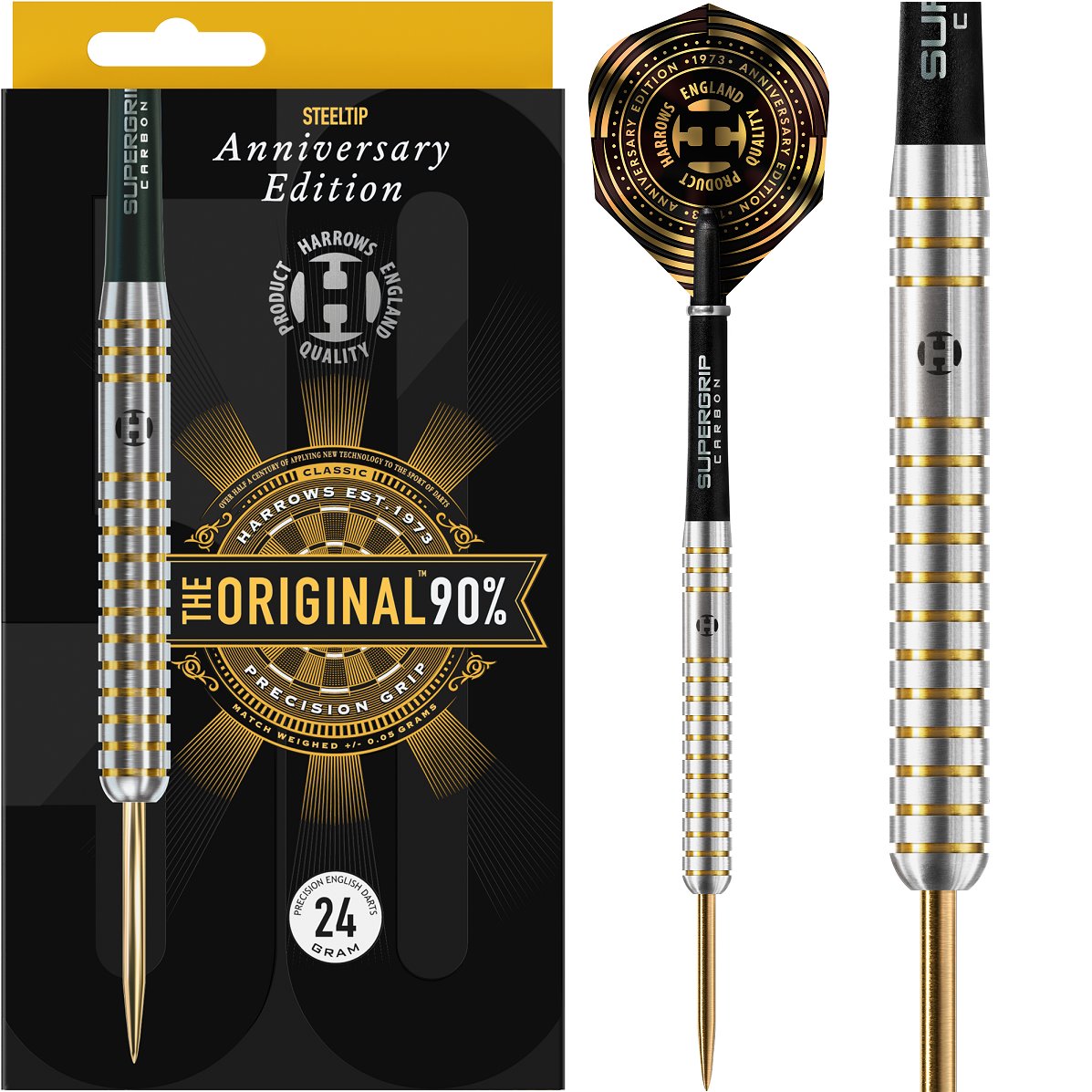 Harrows The Original 90% Steeldarts 22/24/26 Gramm Steeldarts 