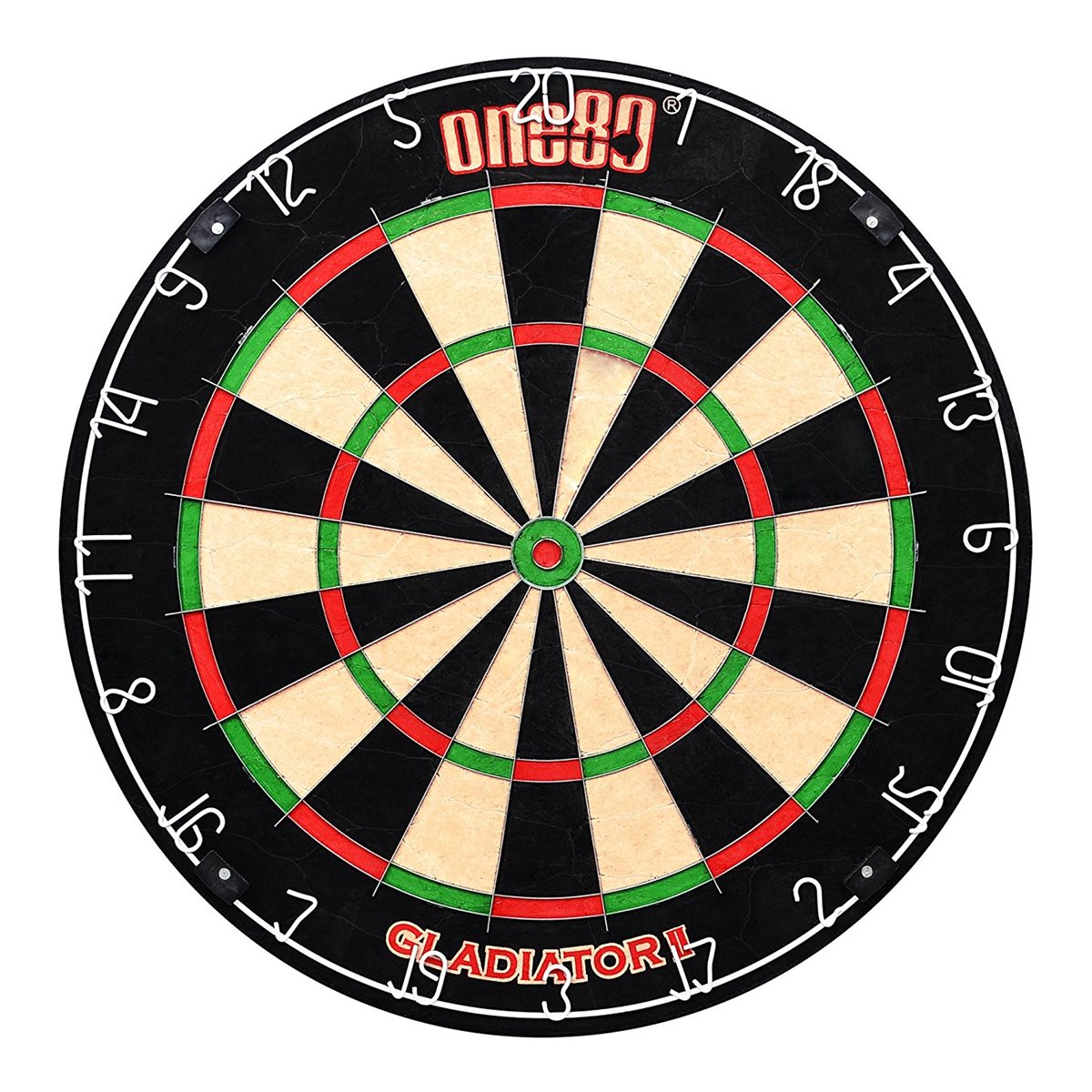 Gladiator II (ONE80) Dartboard Bristle Board