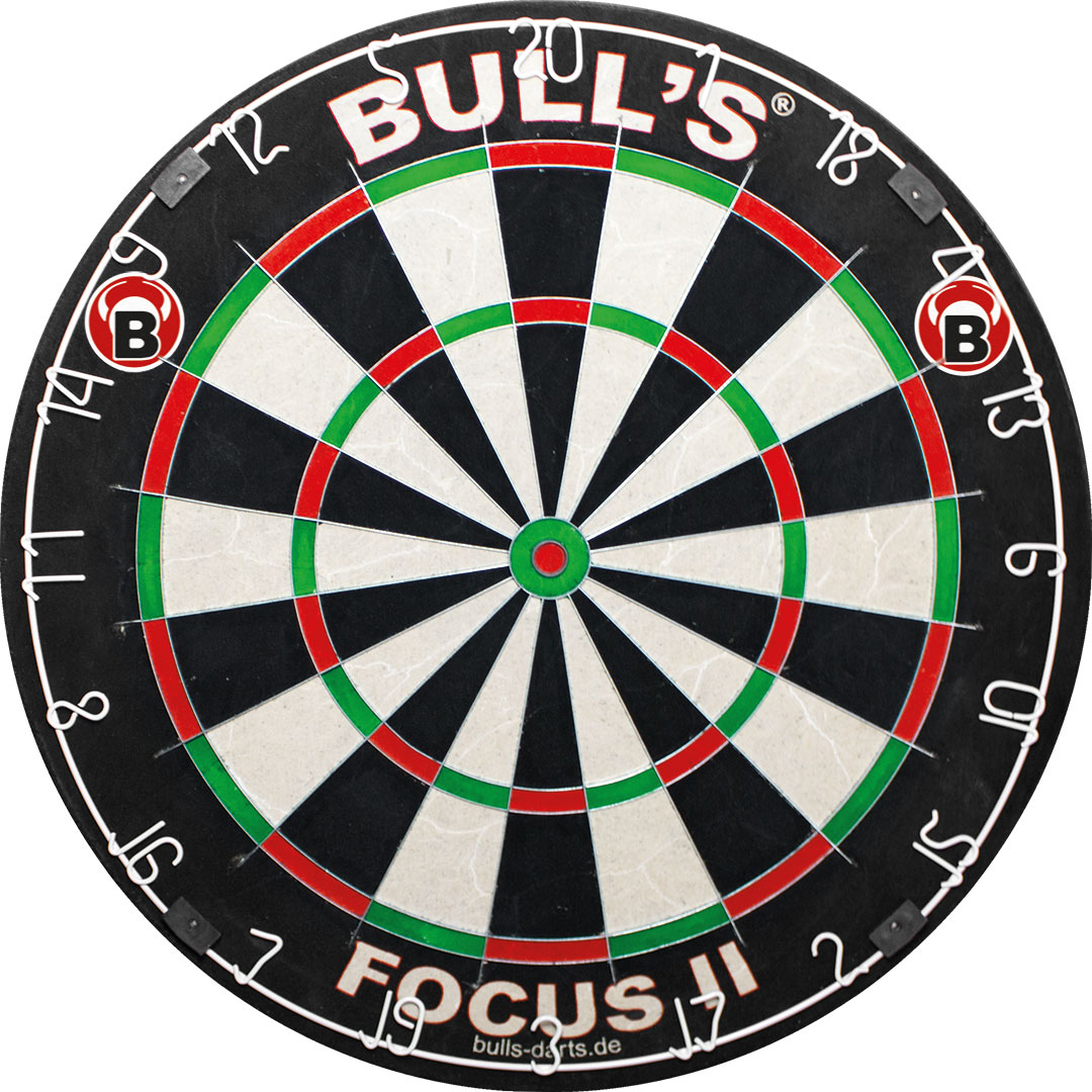 1 Stück BULL'S Focus II Bristle Board Bristle Board