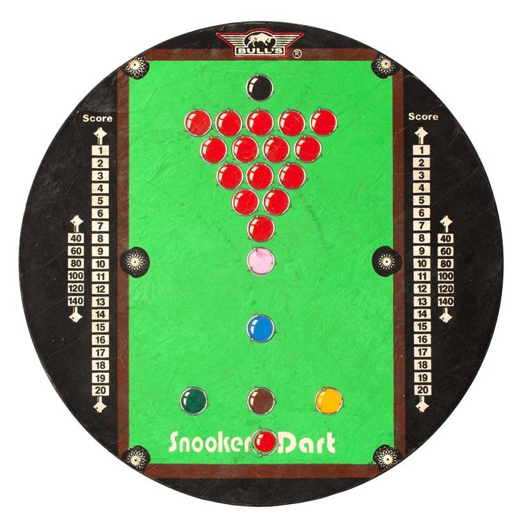 Bull's NL Fun Dartboard Snooker Billard Bristle Board